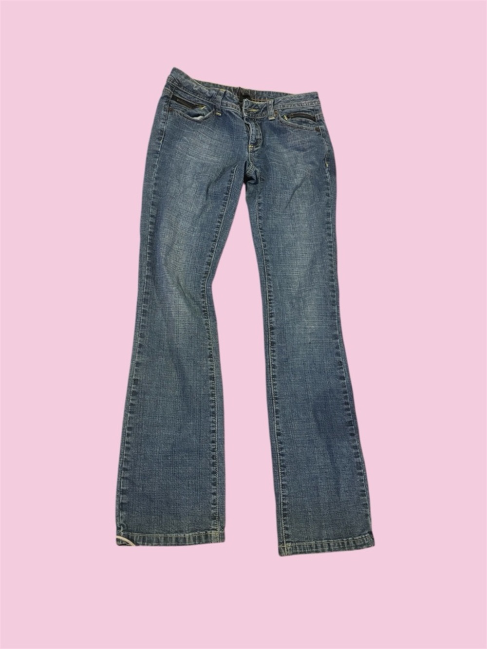 Women's Blue Flared Jeans - Classic Fit
